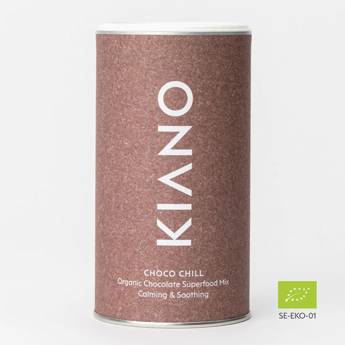 Cacao Superfood blanding med Chaga, Reishi & Ashwagandha for at reducere stress og øge fokus KIANO